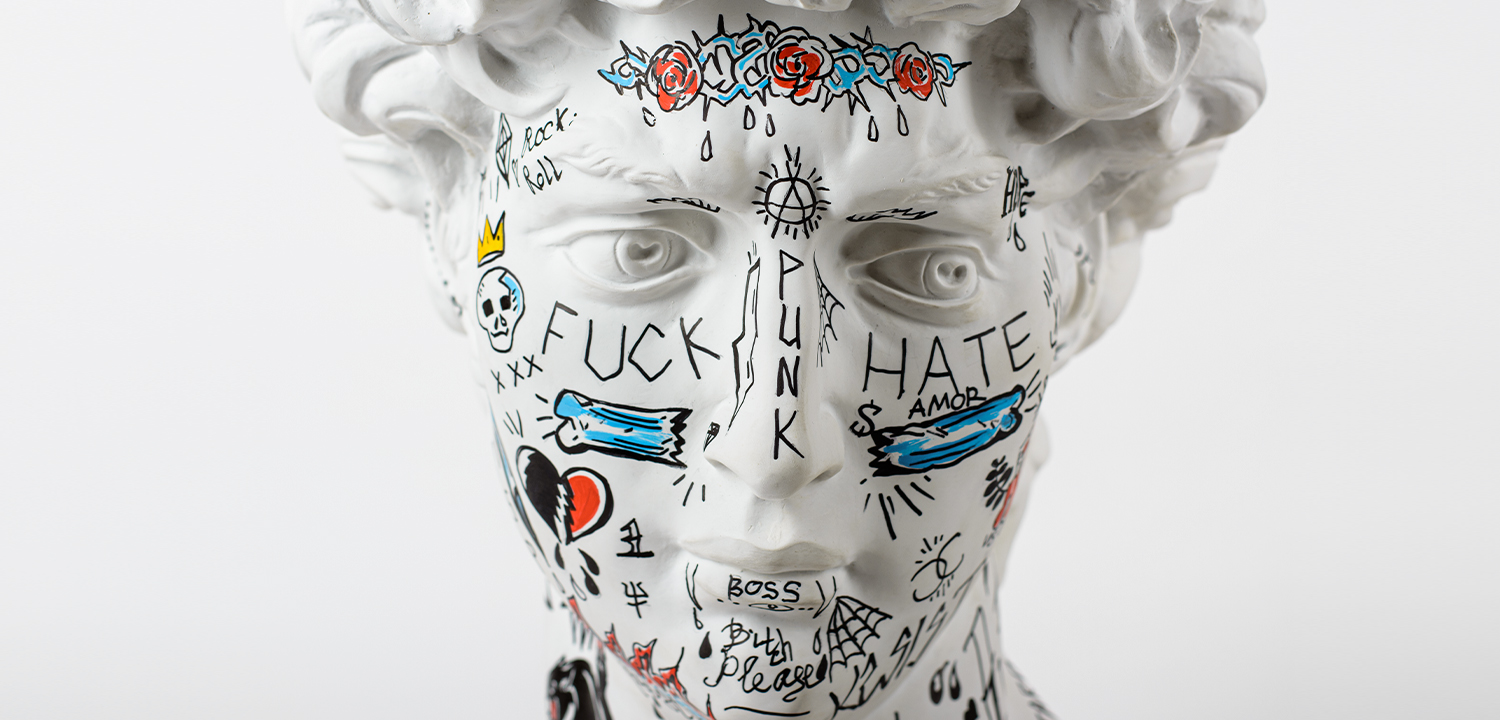 Статуэтка Bust of David PUNK - фото №1