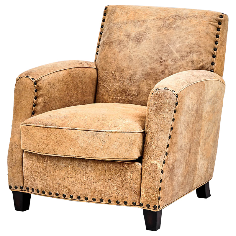Кресло Fidel Chair Карамель Коричневый Кресло Fidel Chair Карамель Коричневый в Костроме | Loft Concept