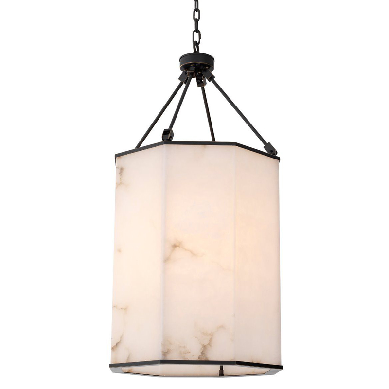 Подвесной светильник Eichholtz Chandelier Victoire L Белый Темная бронза Подвесной светильник Eichholtz Chandelier Victoire L Белый Темная бронза в Костроме | Loft Concept