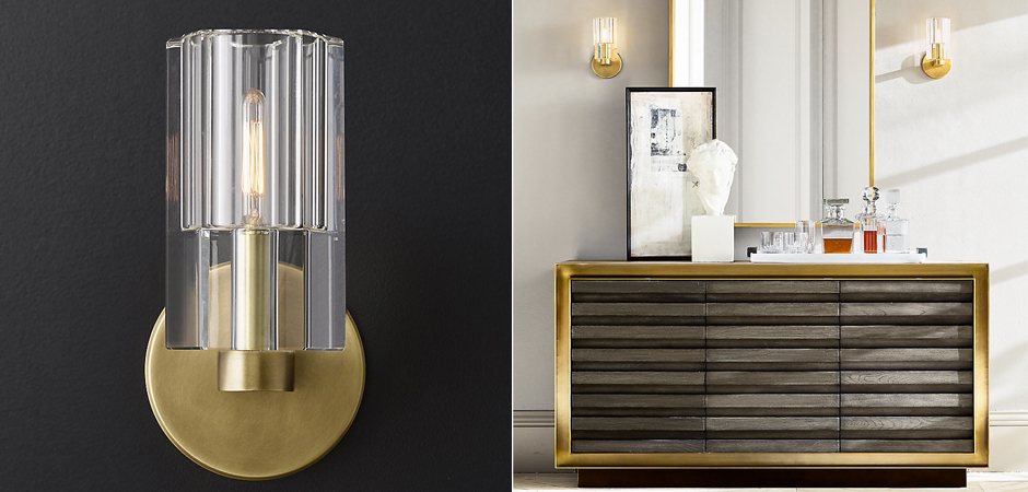 Бра Restoration Hardware Arcachon Single Sconce Бра Restoration Hardware Arcachon Single Sconce - Loft-Concept в Костроме
