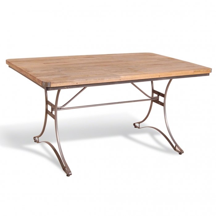 Cтол Industrial Metal Rust Rectangular Table Cтол Industrial Metal Rust Rectangular Table в Костроме | Loft Concept