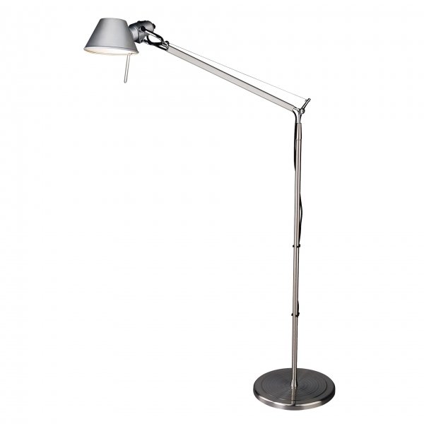 Торшер Tolomeo Lettura Halo Серебряный Торшер Tolomeo Lettura Halo Серебряный в Костроме | Loft Concept