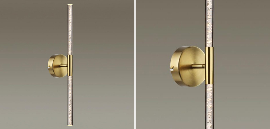Бра Trumpet tube Two-way Золотое Бра Trumpet tube Two-way Золотое - Loft-Concept в Костроме