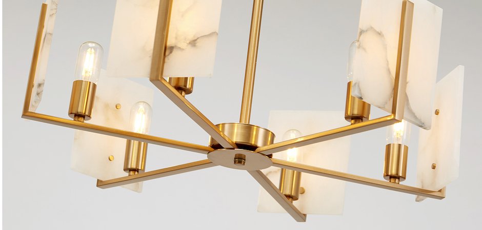 Люстра Marble square Chandelier Люстра Marble square Chandelier - Loft-Concept в Костроме