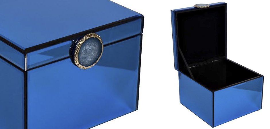 Шкатулка Blue Surprise Cube Шкатулка Blue Surprise Cube - Loft-Concept в Костроме