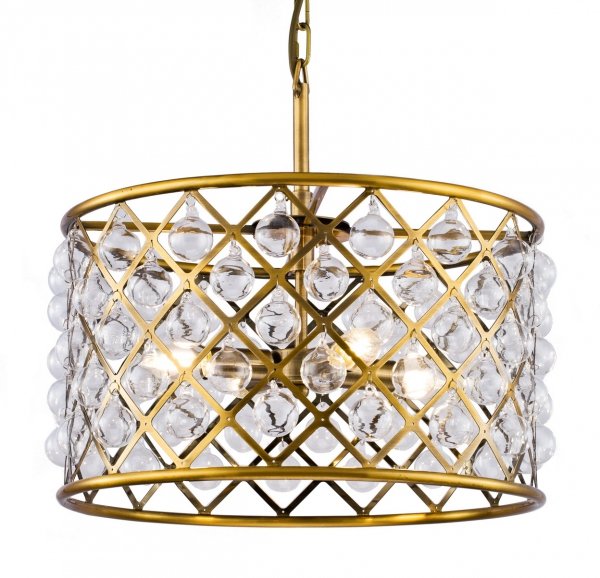 Люстра RH Spencer Hoop Chandelier 45 Brass Латунь Люстра RH Spencer Hoop Chandelier 45 Brass Латунь в Костроме | Loft Concept