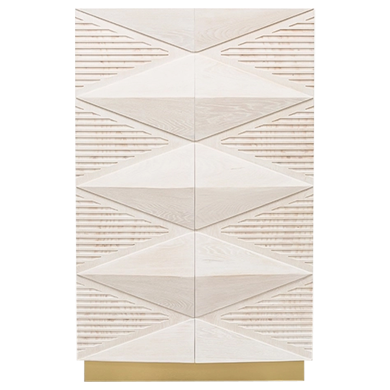 Шкаф INES ARMOIRE Бежевый Латунь Шкаф INES ARMOIRE Бежевый Латунь в Костроме | Loft Concept