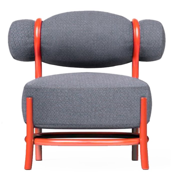 Кресло Chignon Gerbruder Thonet Vienna Серый Кресло Chignon Gerbruder Thonet Vienna Серый в Костроме | Loft Concept