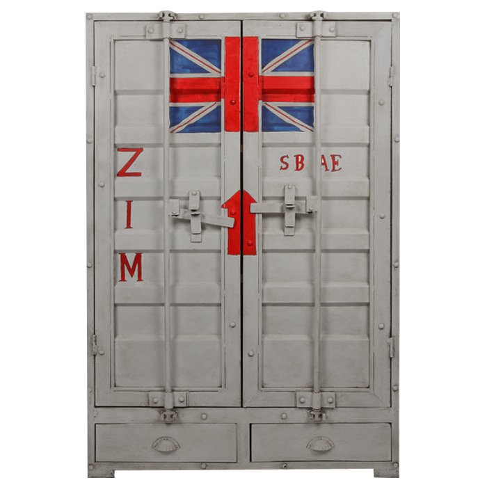 Платяной Шкаф-Контейнер Union Jack Серый Красный Оранжевый Желтый Черный Белый Синий Зеленый Голубой Бирюзовый Платяной Шкаф-Контейнер Union Jack Серый Красный Оранжевый Желтый Черный Белый Синий Зеленый Голубой Бирюзовый в Костроме | Loft Concept
