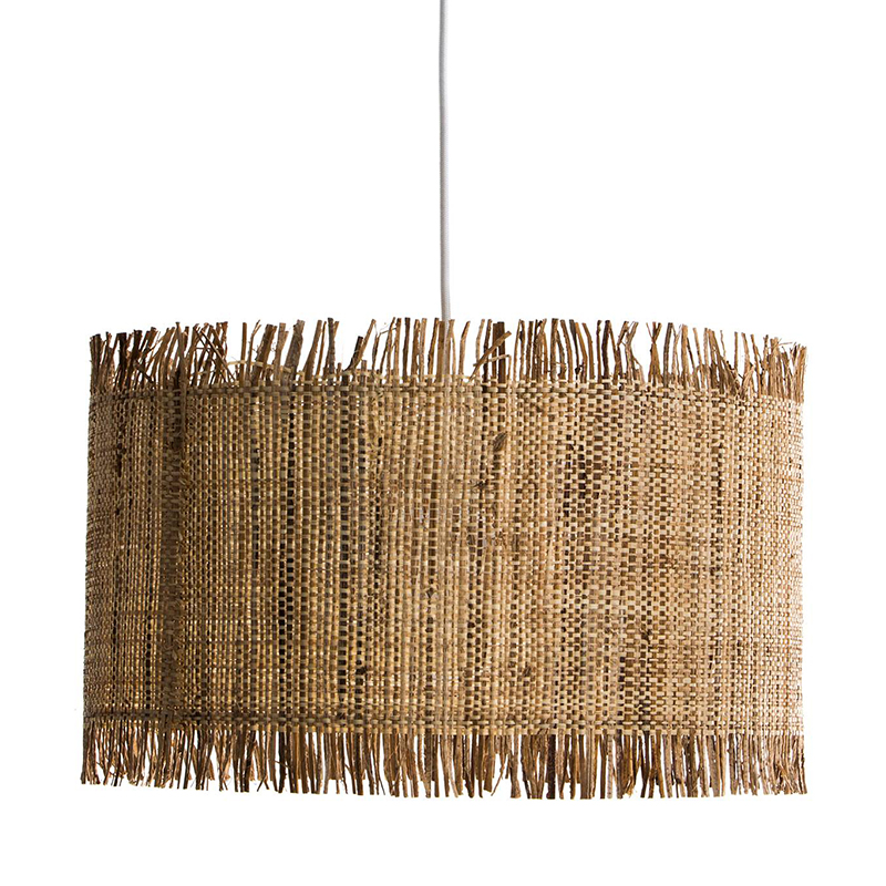 Подвесной светильник Wicker Raffia Hanging lamp Коричневый Подвесной светильник Wicker Raffia Hanging lamp Коричневый в Костроме | Loft Concept