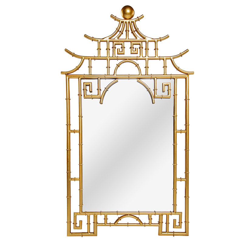 Зеркало Pagoda Mirror Gold 128 Золотой Зеркало Pagoda Mirror Gold 128 Золотой в Костроме | Loft Concept