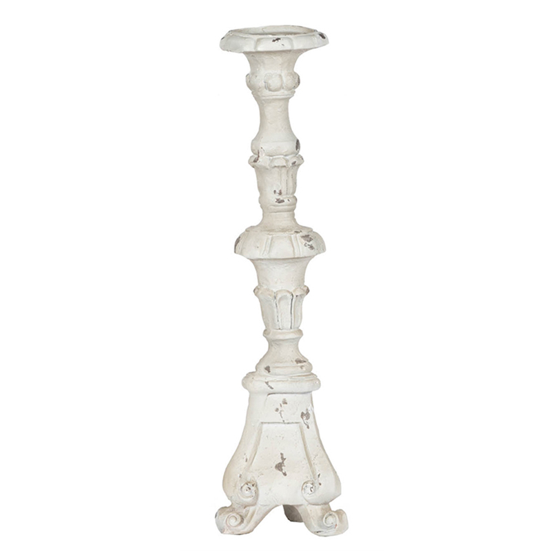Подсвечник Rochell Candlestick Белый Подсвечник Rochell Candlestick Белый в Костроме | Loft Concept