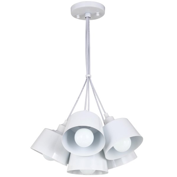 Люстра Compact Pendant White Белый Люстра Compact Pendant White Белый в Костроме | Loft Concept