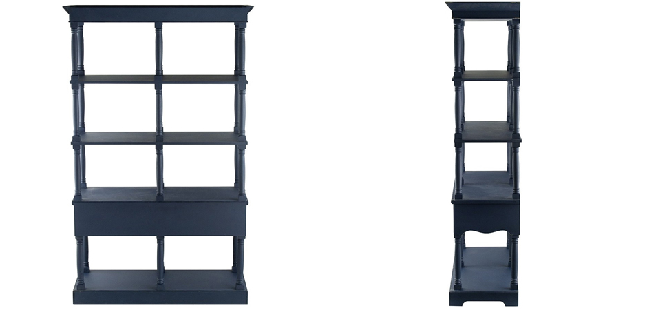 Винтажный Стеллаж Margery Blue Винтажный Стеллаж Margery Blue - Loft-Concept в Костроме