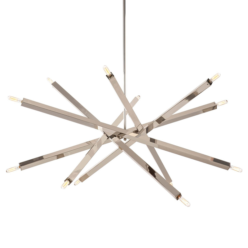 Люстра Blathmac Silver Chandelier Серебряный Люстра Blathmac Silver Chandelier Серебряный в Костроме | Loft Concept