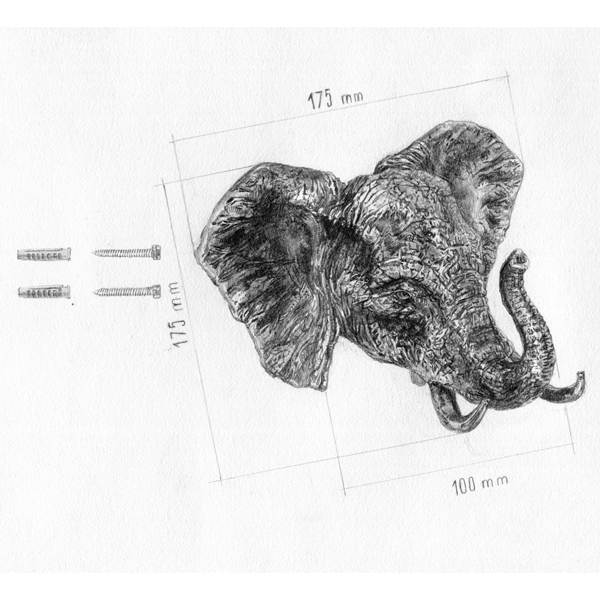 Крючок Bronze Elephant Крючок Bronze Elephant в Костроме