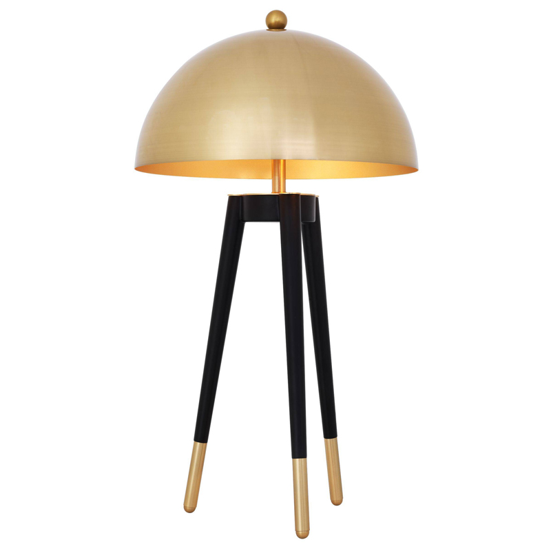 Настольная лампа Eichholtz Table Lamp Coyote Золотой Черный Настольная лампа Eichholtz Table Lamp Coyote Золотой Черный в Костроме | Loft Concept
