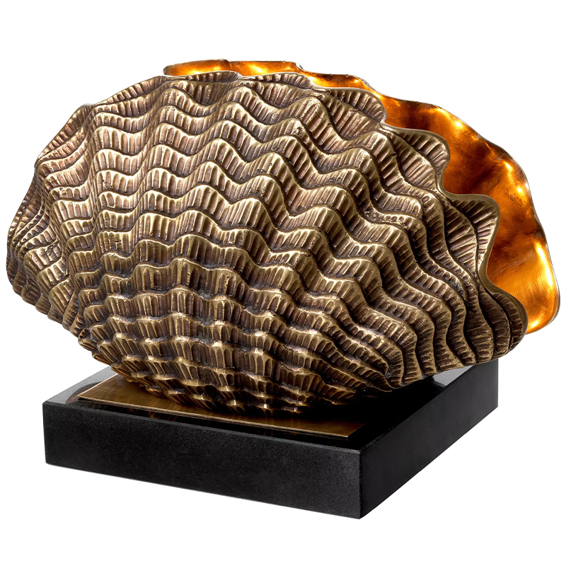 Настольная лампа Eichholtz Table Lamp Burbank Латунь Черный Настольная лампа Eichholtz Table Lamp Burbank Латунь Черный в Костроме | Loft Concept
