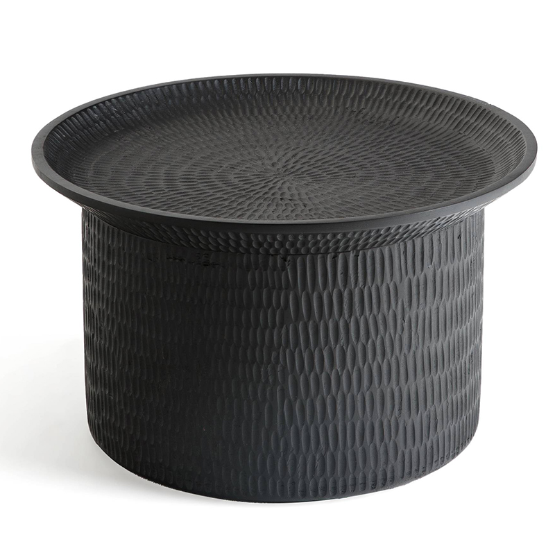 Кофейный стол Mordred Mango Black Coffee Table Черный Кофейный стол Mordred Mango Black Coffee Table Черный в Костроме | Loft Concept