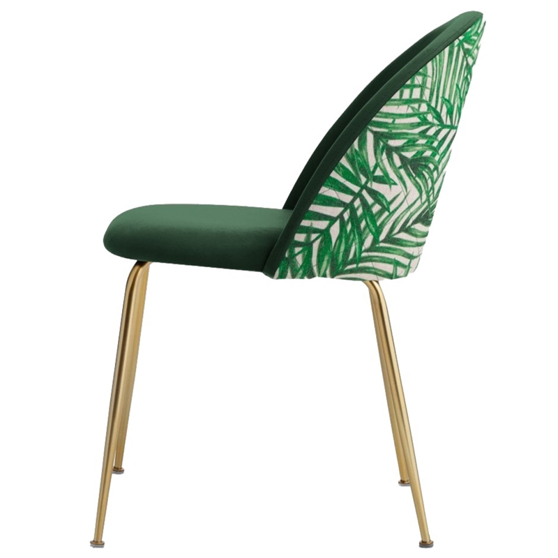 Tropical Leaves Chair Стул тропические листья Зеленый Золотой Tropical Leaves Chair Стул тропические листья Зеленый Золотой в Костроме | Loft Concept