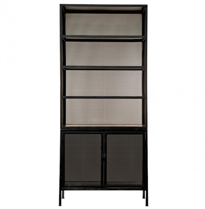 Буфет Industrial Loft Dark Metal Mesh Cabinet Черный Буфет Industrial Loft Dark Metal Mesh Cabinet Черный в Костроме | Loft Concept