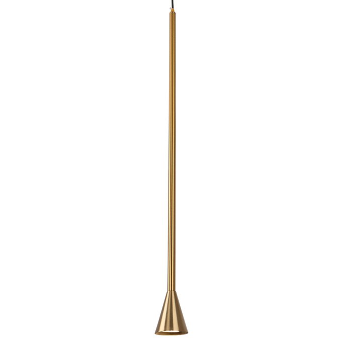 Подвесной светильник Brass Pipe Латунь Подвесной светильник Brass Pipe Латунь в Костроме | Loft Concept