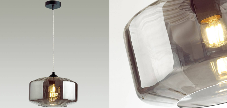 Подвесной светильник Multicolored Glass Smoky Подвесной светильник Multicolored Glass Smoky - Loft-Concept в Костроме