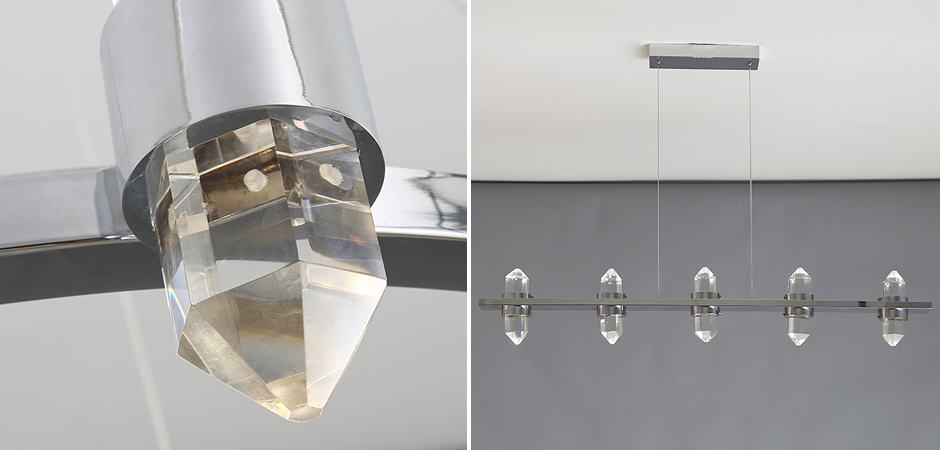 Люстра large Crystal Line Chromium Люстра large Crystal Line Chromium - Loft-Concept в Костроме