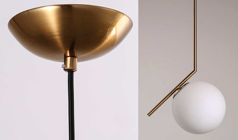 Светильник Flos IC Lighting Pendant brass Family Светильник Flos IC Lighting Pendant brass Family - Loft-Concept в Костроме