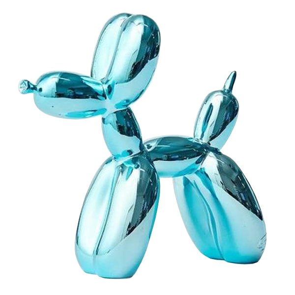 Статуэтка Jeff Koons Balloon Dog Turquoise Бирюзовый Статуэтка Jeff Koons Balloon Dog Turquoise Бирюзовый в Костроме | Loft Concept