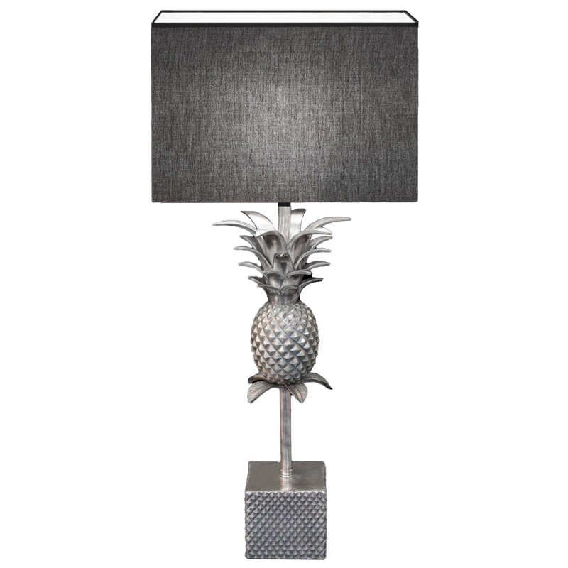 Настольная лампа LAMPTABLE PINEAPPLE STRAIGHT Gray Серый Серебряный Настольная лампа LAMPTABLE PINEAPPLE STRAIGHT Gray Серый Серебряный в Костроме | Loft Concept