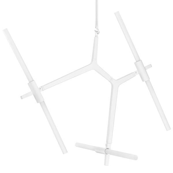 Люстра Агнес Chandelier White 6 Белый Люстра Агнес Chandelier White 6 Белый в Костроме | Loft Concept