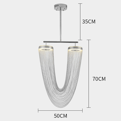 Люстра Otero Silver Larose Guyon Люстра Otero Silver Larose Guyon в Костроме