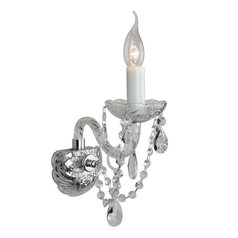 Бра Candle Chrome без Плафона Хром Бра Candle Chrome без Плафона Хром в Костроме | Loft Concept