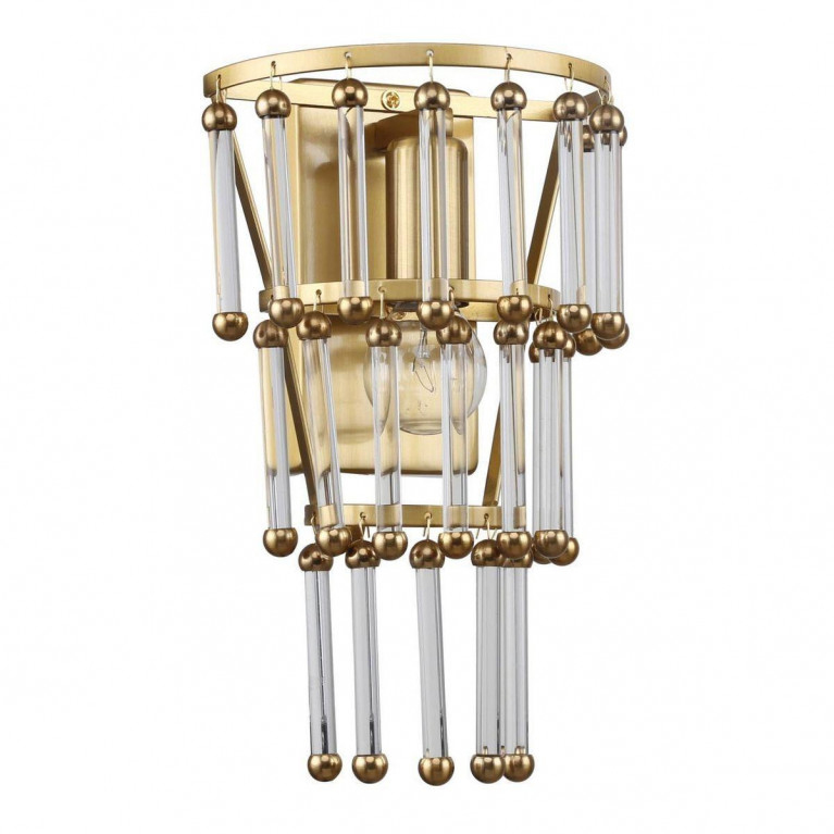 Бра Restoration Hardware Luciano Wall Lamp Латунь Прозрачный Бра Restoration Hardware Luciano Wall Lamp Латунь Прозрачный в Костроме | Loft Concept