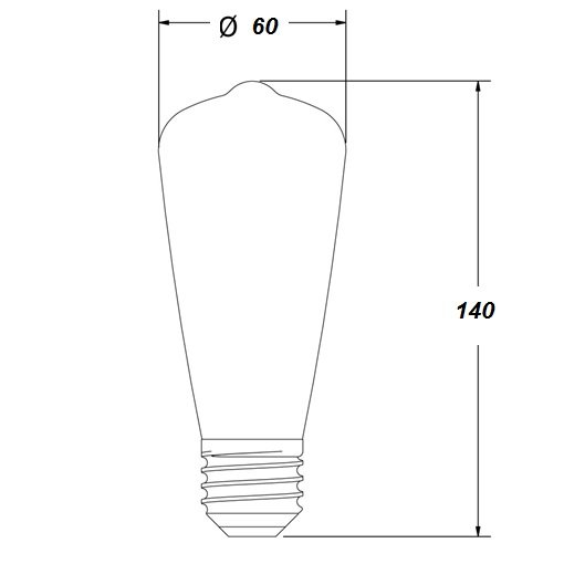 Лампочка Loft Edison Retro Bulb №1 Лампочка Loft Edison Retro Bulb №1 в Костроме