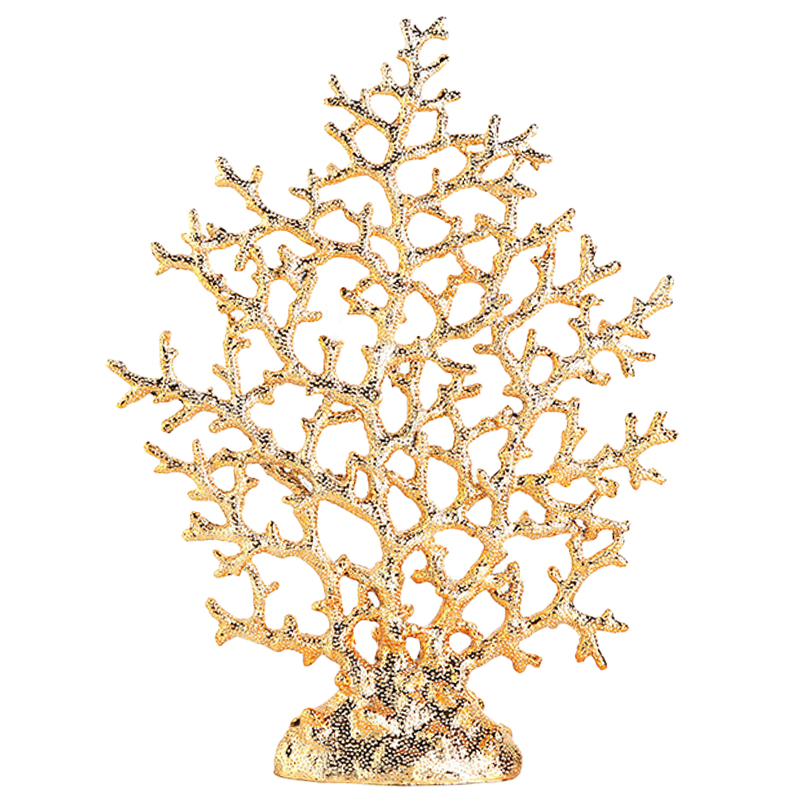 Статуэтка золотой коралл Coral Decor Gold Золотой Статуэтка золотой коралл Coral Decor Gold Золотой в Костроме | Loft Concept