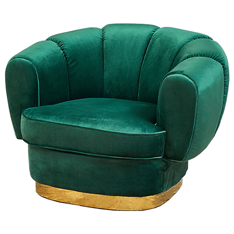 Кресло Emerald Softness Armchair Изумрудный Глянцевое золото Кресло Emerald Softness Armchair Изумрудный Глянцевое золото в Костроме | Loft Concept