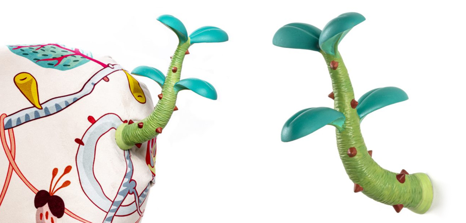 Аксессуар Seletti Hangers Sprout Medium Coloured L Аксессуар Seletti Hangers Sprout Medium Coloured L - Loft-Concept в Костроме