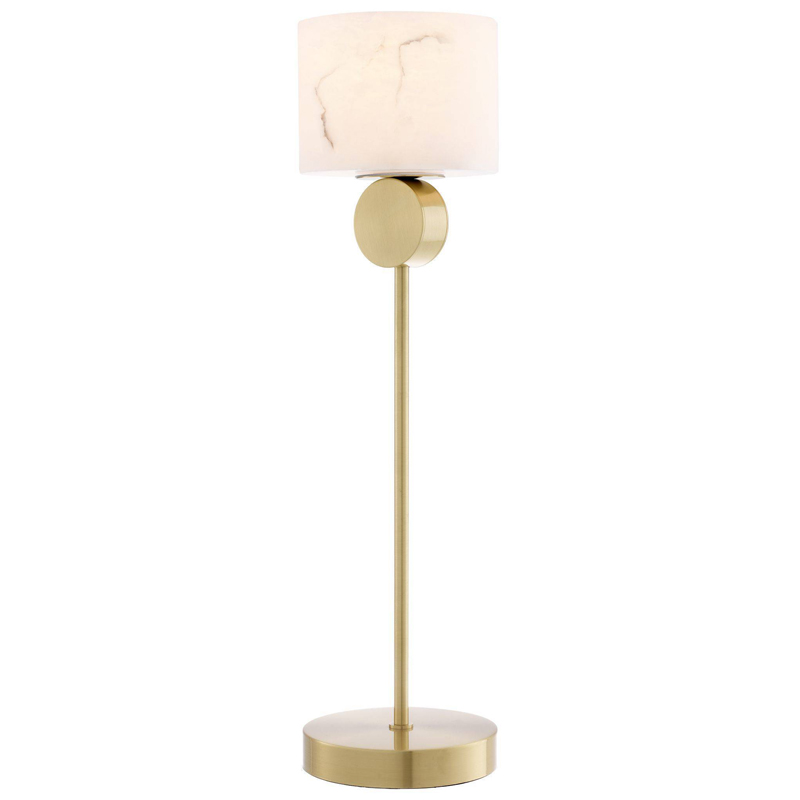 Настольная лампа Eichholtz Table Lamp Etruscan Латунь Белый Настольная лампа Eichholtz Table Lamp Etruscan Латунь Белый в Костроме | Loft Concept