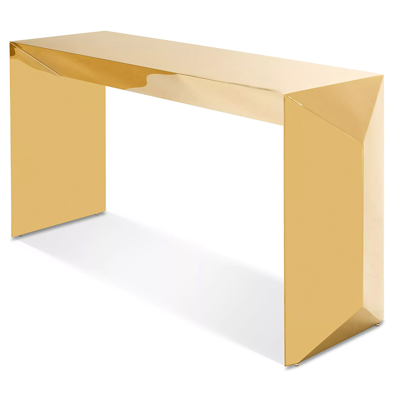 Консоль Eichholtz Console Table Carlow Gold Золотой Консоль Eichholtz Console Table Carlow Gold Золотой в Костроме | Loft Concept