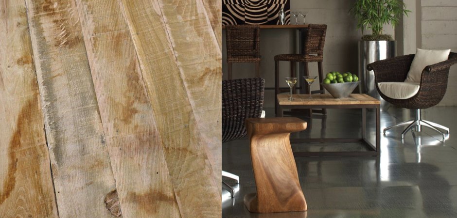 Журнальный стол Industrial Loft Reclaimed Wood Coffee Table Журнальный стол Industrial Loft Reclaimed Wood Coffee Table - Loft-Concept в Костроме