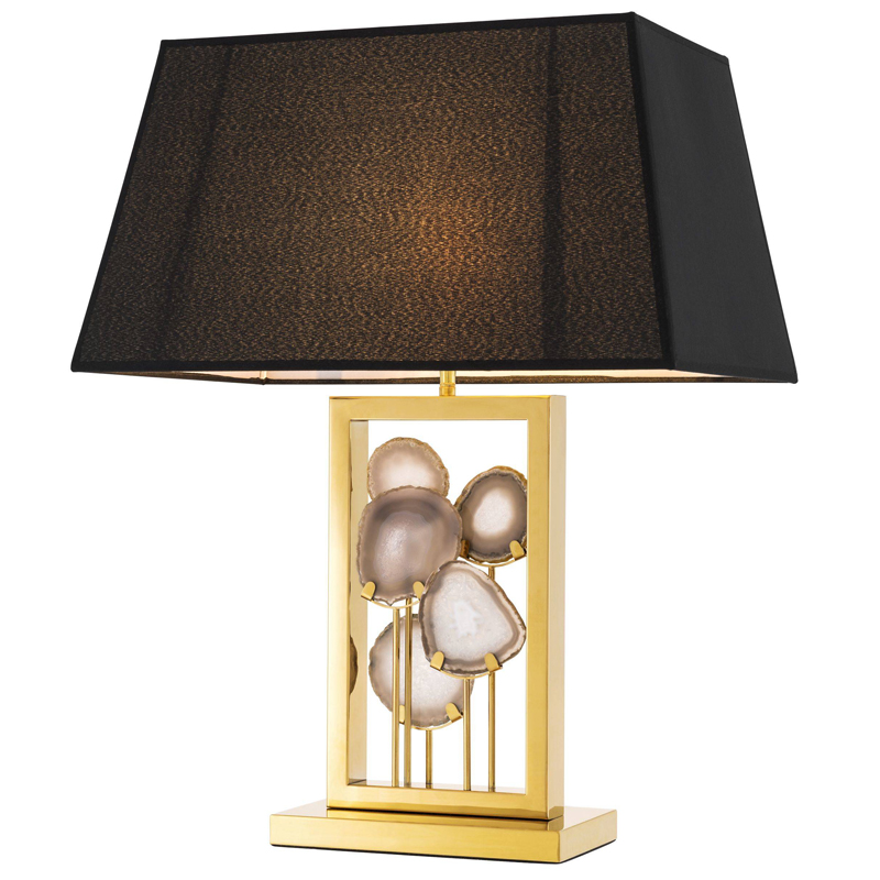 Настольная лампа Eichholtz Table Lamp Margiela Глянцевое золото Черный Настольная лампа Eichholtz Table Lamp Margiela Глянцевое золото Черный в Костроме | Loft Concept