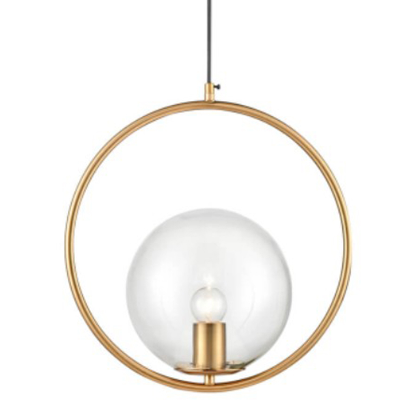 Подвесной светильник B.LUX C Ball circle gold 35 Золотой Прозрачное Стекло Подвесной светильник B.LUX C Ball circle gold 35 Золотой Прозрачное Стекло в Костроме | Loft Concept