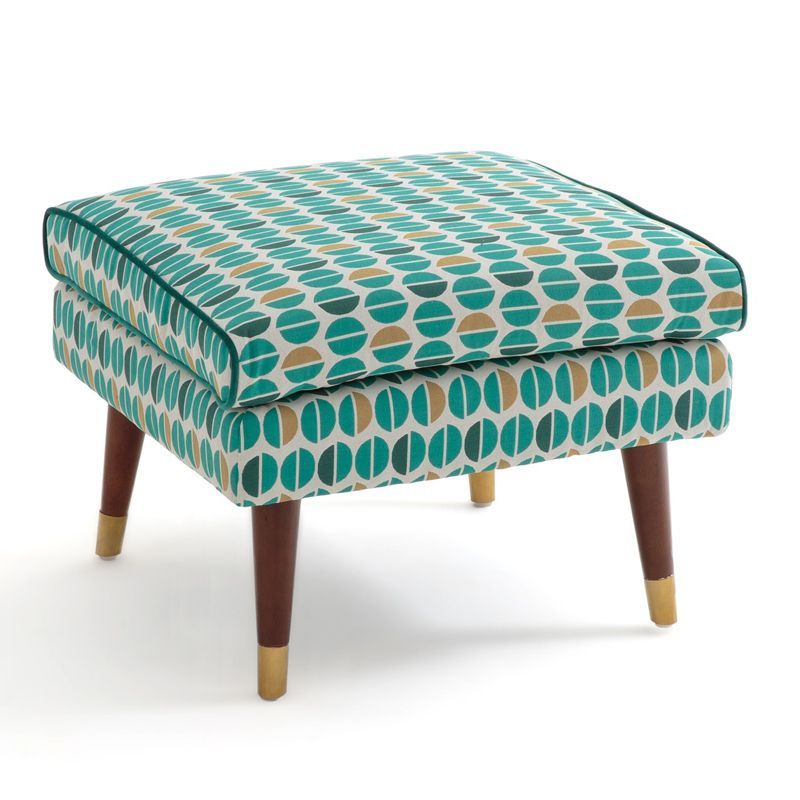 Пуф Classic Furniture синий белый желтый Синий Белый Желтый Пуф Classic Furniture синий белый желтый Синий Белый Желтый в Костроме | Loft Concept