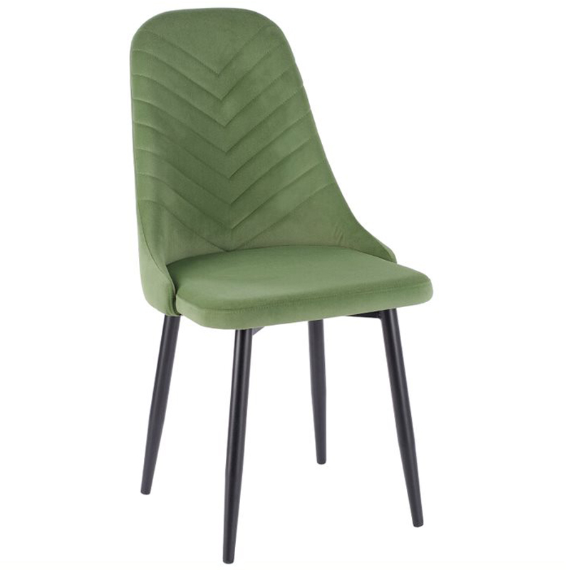 Стул Wijan Chair green Зеленый Черный Стул Wijan Chair green Зеленый Черный в Костроме | Loft Concept
