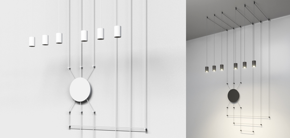 Подвес Wireflow FreeForm LED White 6 патронов Подвес Wireflow FreeForm LED White 6 патронов - Loft-Concept в Костроме