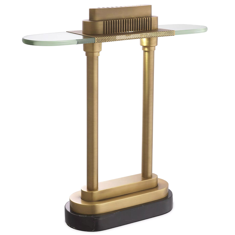 Настольная лампа Eichholtz Desk Lamp Bologno Золотой Черный Мрамор Nero Прозрачное Стекло Настольная лампа Eichholtz Desk Lamp Bologno Золотой Черный Мрамор Nero Прозрачное Стекло в Костроме | Loft Concept