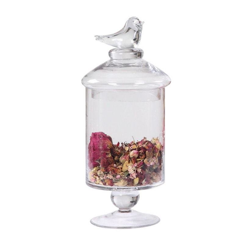 Ваза Glass Vase With Lid Ваза Glass Vase With Lid в Костроме | Loft Concept