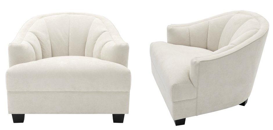 Кресло Eichholtz Chair Polaris Ecru Кресло Eichholtz Chair Polaris Ecru - Loft-Concept в Костроме